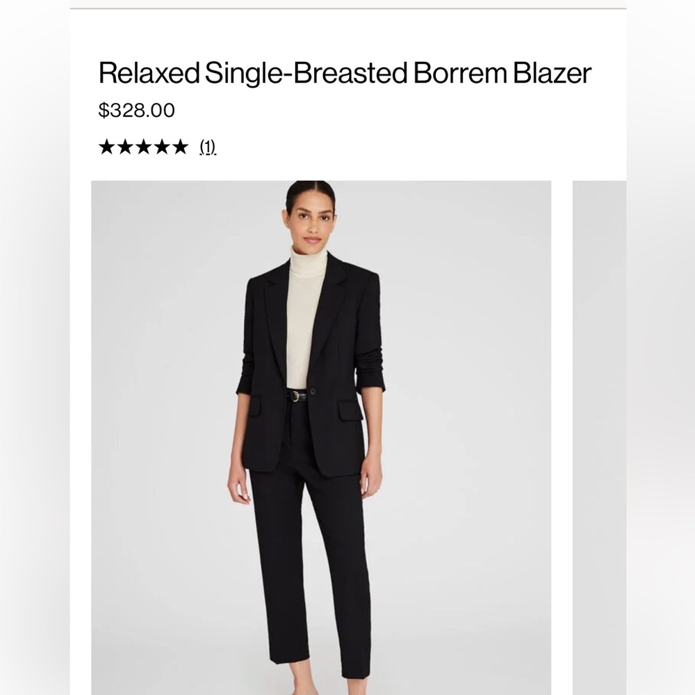 Club Monaco Borem Suit Set Black Size 6